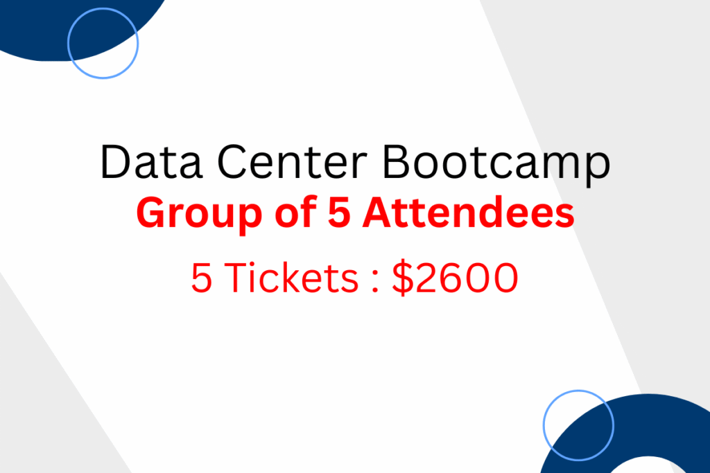 Group of 5 Attendees General Tickets